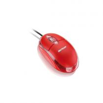 Mouse Óptico Multilaser Vermelho